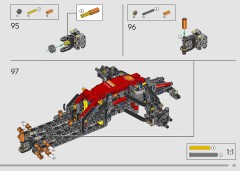 LEGO 42207 instructions page 73 – build guide