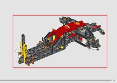 LEGO 42207 instructions page 75 – build guide