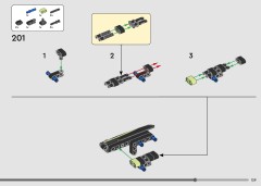 LEGO 42208 instructions page 129 – build guide