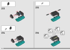 LEGO 42208 instructions page 134 – build guide