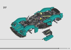 LEGO 42208 instructions page 135 – build guide