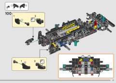 LEGO 42208 instructions page 71 – build guide