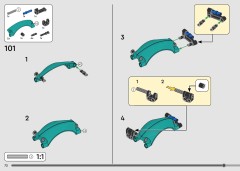 LEGO 42208 instructions page 72 – build guide