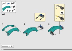 LEGO 42208 instructions page 74 – build guide