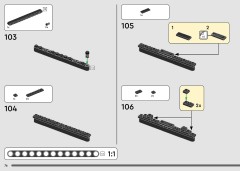 LEGO 42208 instructions page 76 – build guide