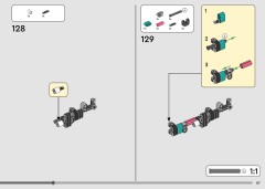 LEGO 42208 instructions page 87 – build guide