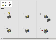LEGO 42209 instructions page 100 – build guide