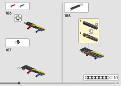 LEGO 42209 instructions page 127 – build guide