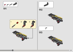 LEGO 42209 instructions page 129 – build guide