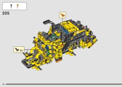 LEGO 42209 instructions page 136 – build guide