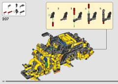 LEGO 42209 instructions page 138 – build guide