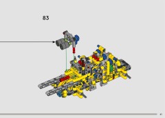LEGO 42209 instructions page 61 – build guide