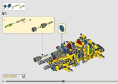 LEGO 42209 instructions page 62 – build guide