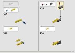 LEGO 42209 instructions page 69 – build guide