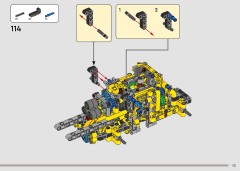 LEGO 42209 instructions page 73 – build guide