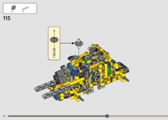 LEGO 42209 instructions page 74 – build guide
