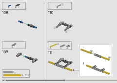 LEGO 42210 instructions page 100 – build guide