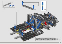 LEGO 42210 instructions page 113 – build guide