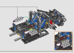 LEGO 42210 instructions page 123 – build guide