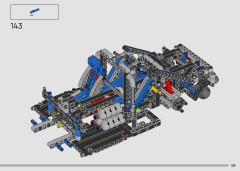 LEGO 42210 instructions page 129 – build guide