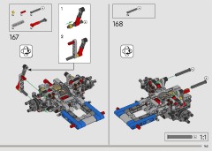 LEGO 42210 instructions page 143 – build guide