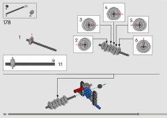 LEGO 42210 instructions page 150 – build guide