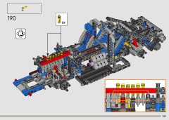 LEGO 42210 instructions page 159 – build guide