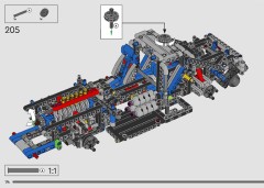 LEGO 42210 instructions page 174 – build guide