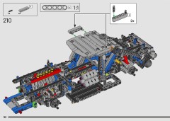 LEGO 42210 instructions page 180 – build guide