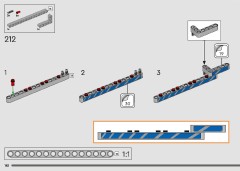 LEGO 42210 instructions page 182 – build guide