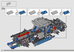 LEGO 42210 instructions page 186 – build guide