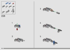 LEGO 42210 instructions page 198 – build guide