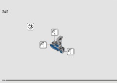 LEGO 42210 instructions page 208 – build guide