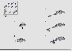 LEGO 42210 instructions page 215 – build guide
