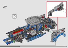 LEGO 42210 instructions page 219 – build guide