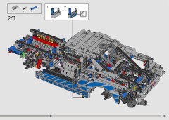 LEGO 42210 instructions page 221 – build guide