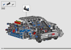 LEGO 42210 instructions page 222 – build guide