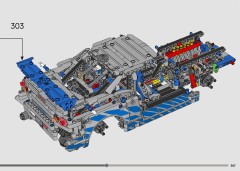 LEGO 42210 instructions page 247 – build guide