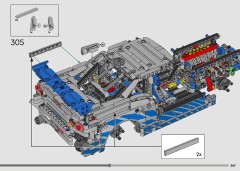 LEGO 42210 instructions page 249 – build guide