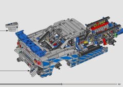 LEGO 42210 instructions page 257 – build guide