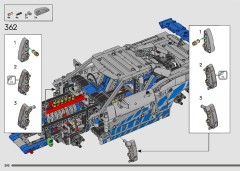 LEGO 42210 instructions page 292 – build guide