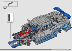 LEGO 42210 instructions page 293 – build guide