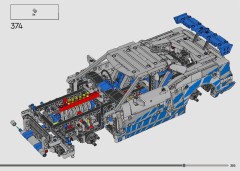 LEGO 42210 instructions page 305 – build guide