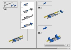 LEGO 42210 instructions page 311 – build guide