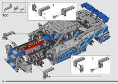 LEGO 42210 instructions page 318 – build guide