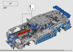 LEGO 42210 instructions page 323 – build guide