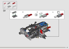 LEGO 42210 instructions page 49 – build guide