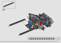 LEGO 42210 instructions page 71 – build guide
