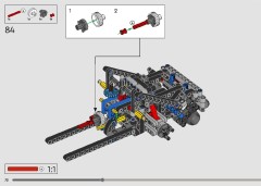 LEGO 42210 instructions page 72 – build guide