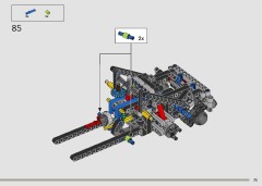 LEGO 42210 instructions page 73 – build guide